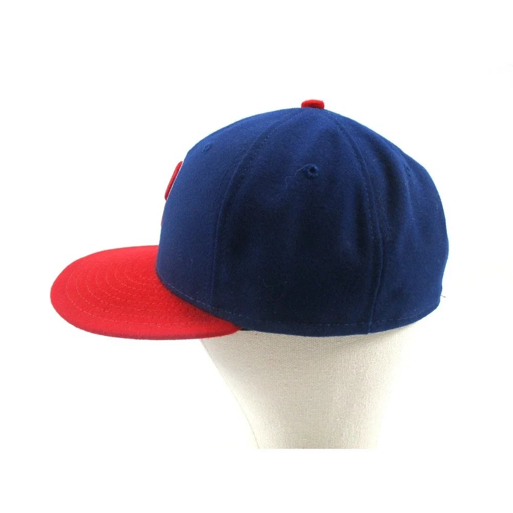 Philadelphia Phillies New Era 59Fifty CoolBase Fitted Hat Size 7 1/4 Made In USA
